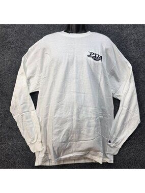 Vintage 90s Champion PSIA Ski Instructor Long Sleeve T Shirt XL Athletic Outdoor